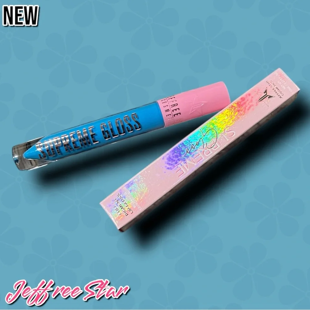 New NIB Jeffree Star Cosmetics Supreme Gloss Blue Balls